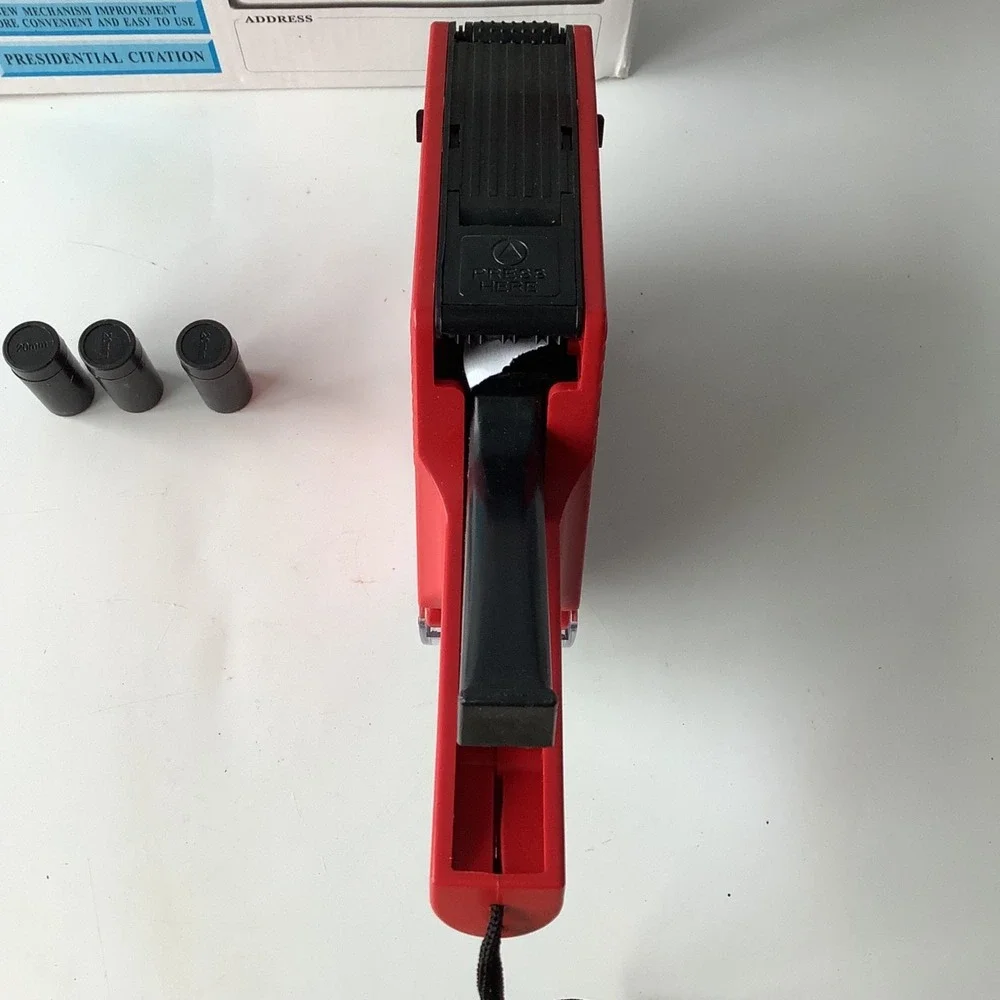 MX-5500 Price Tag Gun Label Marker -Handheld Stamping Machine w/Labels
